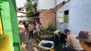Polda Sumsel Gelar Kurve Massal di Palembang untuk Cegah Banjir dan Dukung Program Indonesia Asri
