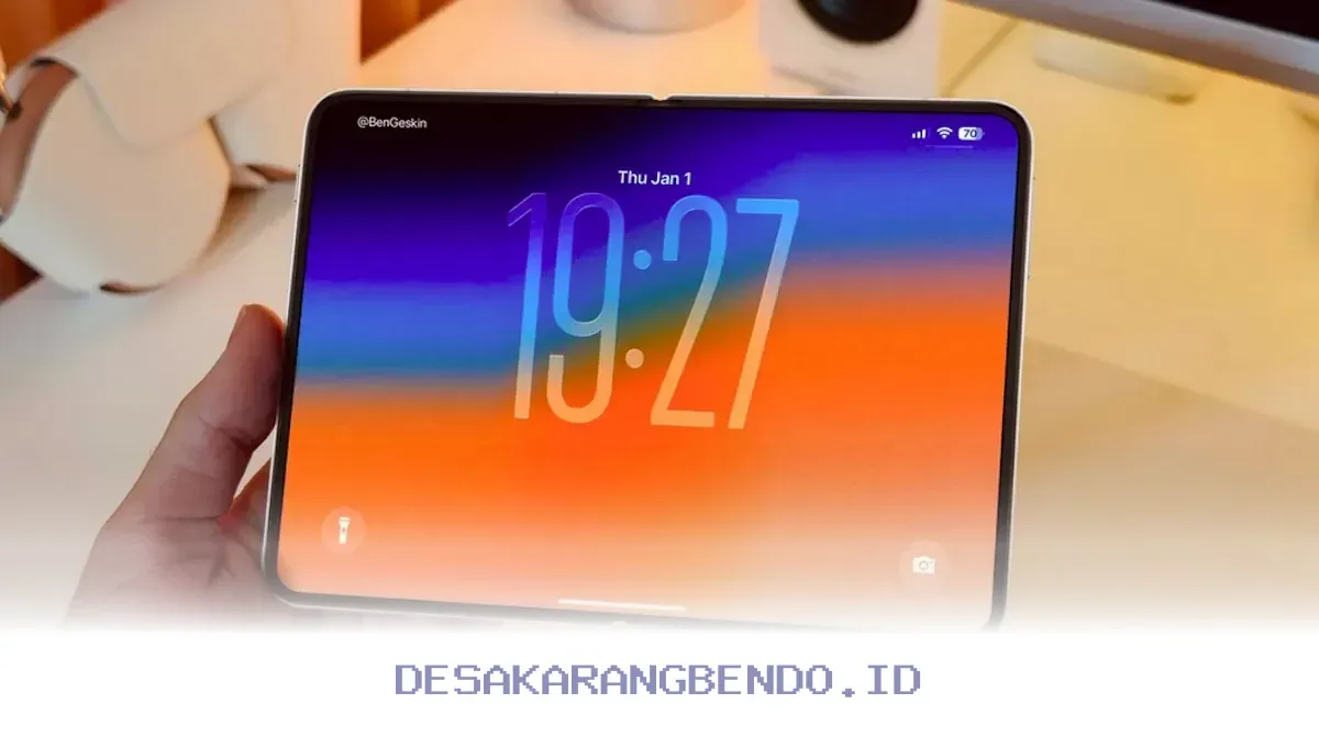Rumor iPhone Ultra 2026: Desain Lipat Super Tipis, Sensor Keamanan Berubah, dan Tombol Camera Control