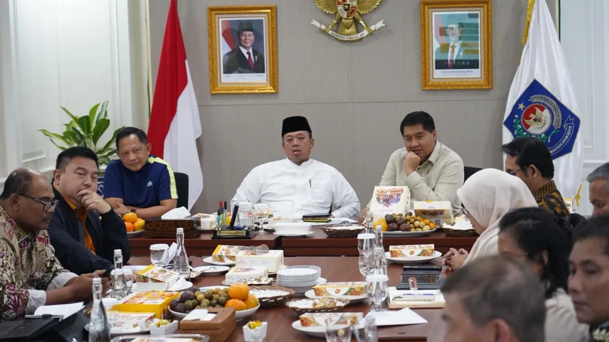 Tiga Menteri Bahas Kepastian Tata Ruang untuk Percepatan Program Perumahan