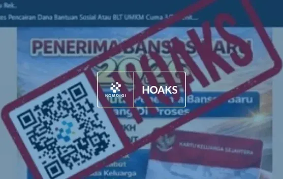 Klaim BLT UMKM Rp3 Juta Tahun 2026 dengan Syarat Kirim Foto KTP dan KK Disebut Hoaks