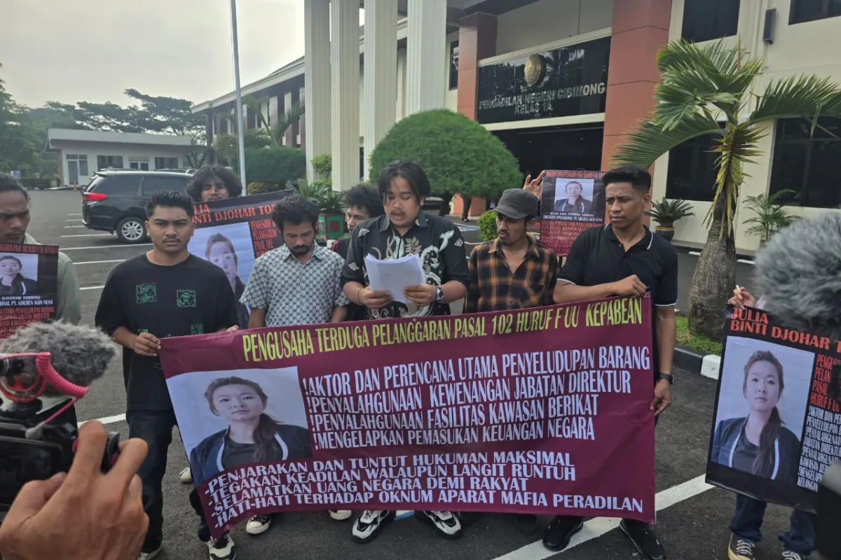 Sidang Kasus Kepabeanan di PN Cibinong Jadi Sorotan, Mahasiswa Minta Transparansi