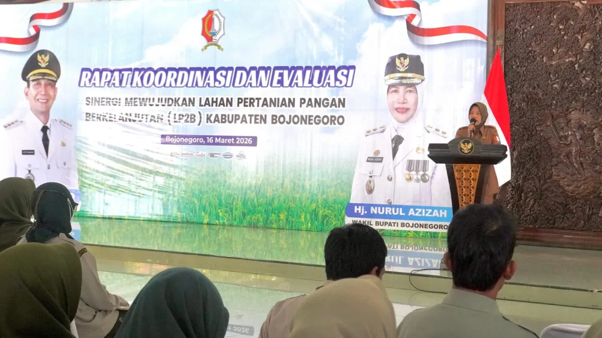 Bojonegoro Targetkan 87 Persen Sawah Masuk LP2B untuk Perkuat Ketahanan Pangan