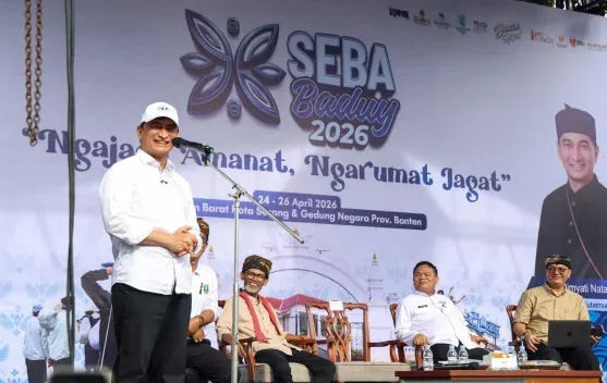 Wagub Banten Achmad Dimyati Buka Rangkaian Seba Baduy 2026 di Serang