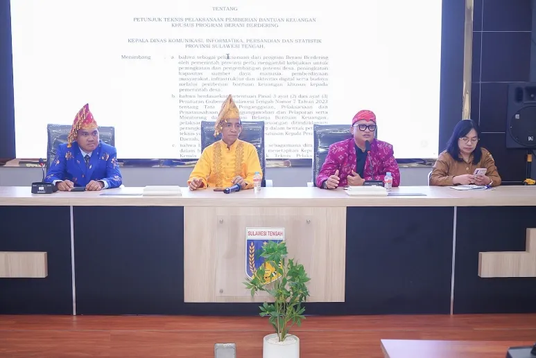 Diskominfosantik Sulteng Koordinasikan Implementasi Program “Berani Berdering” untuk Internet Desa