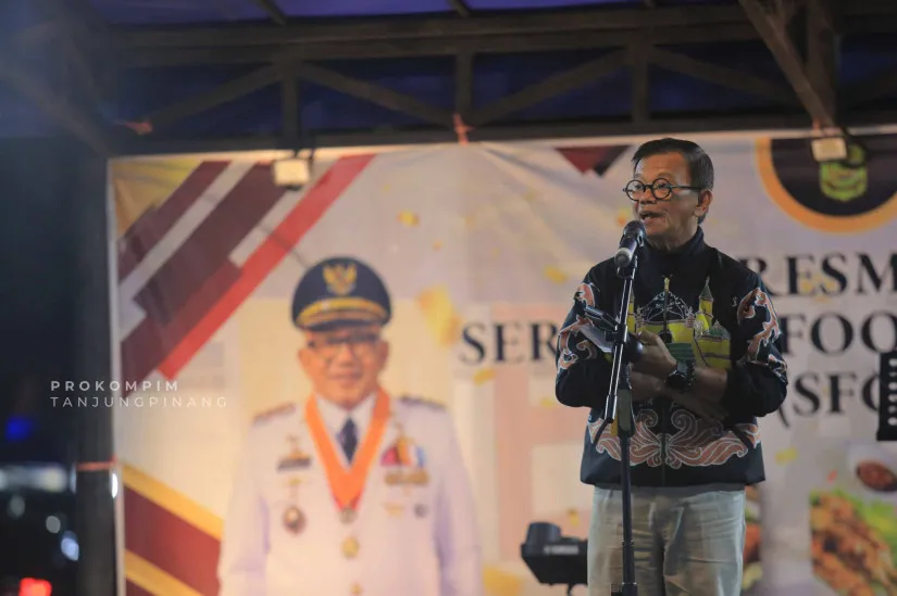 Wakil Wali Kota Tanjungpinang Resmikan Serindit Food Center, Dorong UMKM dan Wisata Kuliner