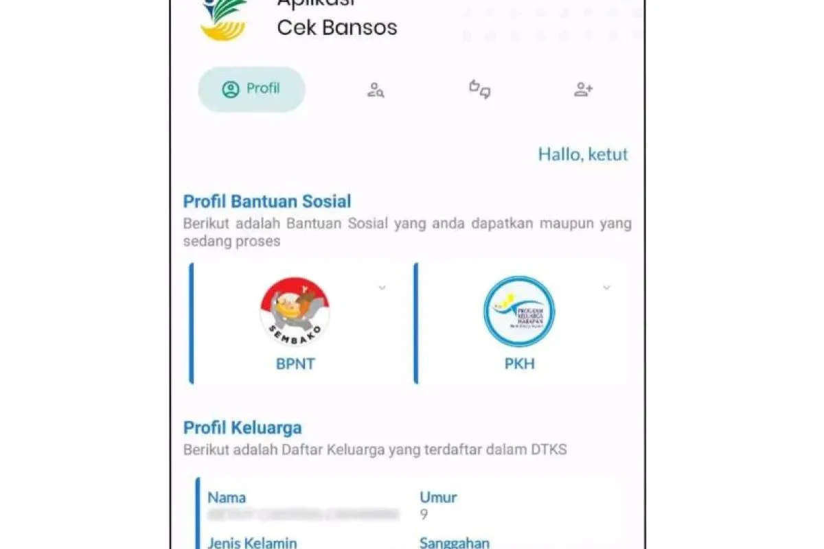 Cara Cek Status Desil DTSEN BPS di Aplikasi Cek Bansos untuk Memantau Penyaluran BLT Kesra Rp900 Ribu