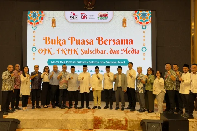 OJK dan FKIJK Sulselbar Gelar Buka Puasa Bersama untuk Perkuat Sinergi Industri Jasa Keuangan