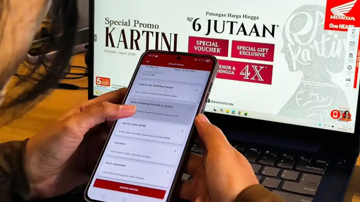 Aplikasi WANDA Hadirkan Fitur Info Garansi untuk Cek Garansi Motor Honda Tanpa ke Dealer