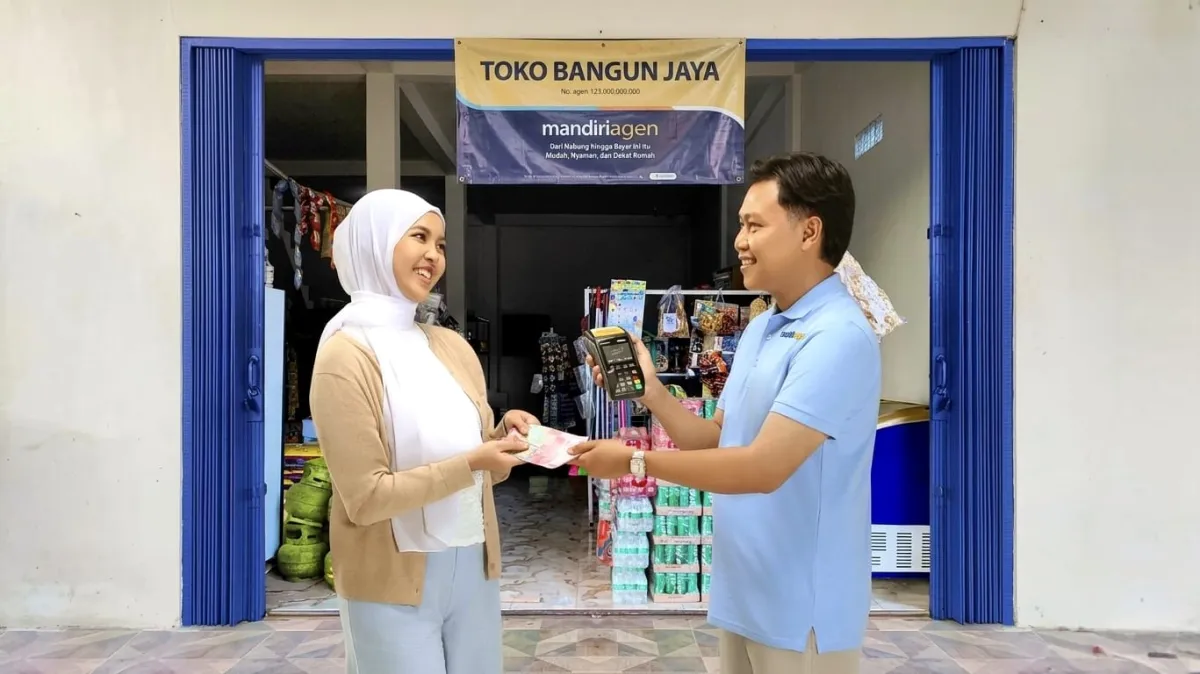 Bank Mandiri Perluas Mandiri Agen untuk Perkuat Akses Layanan Keuangan hingga Daerah Terpencil