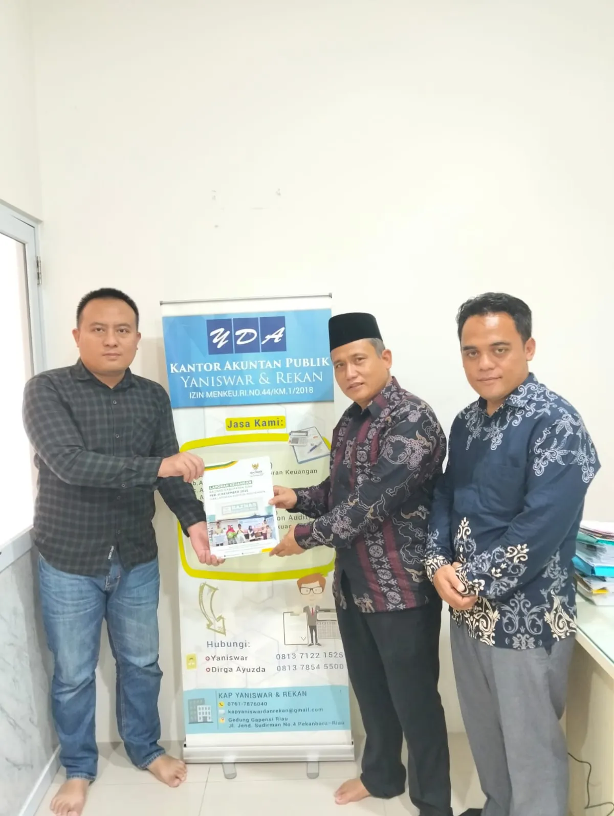 Baznas Siak Kembali Raih Opini Wajar atas Laporan Keuangan 2025, 11 Tahun Beruntun