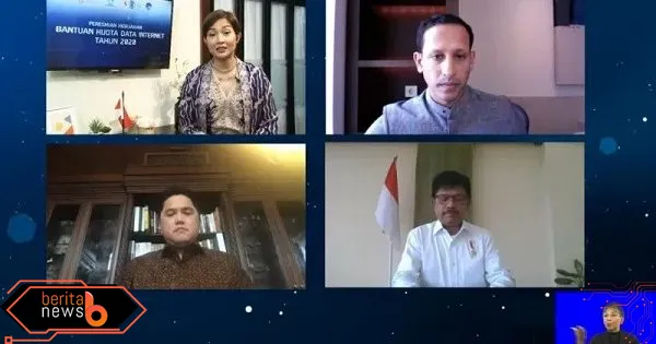 Nadiem: Syarat Bantuan Kuota Internet Disederhanakan, Ini Tahapan Pendataan hingga Penyalurannya