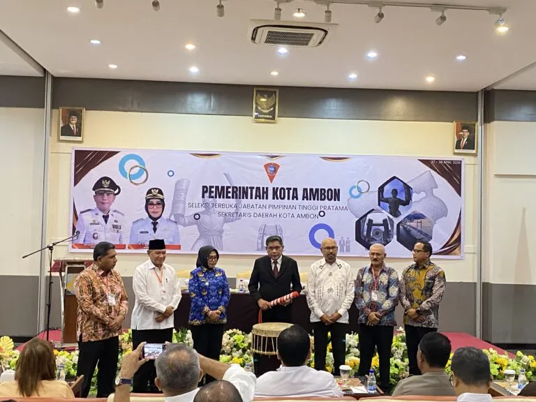 Wali Kota Ambon Tegaskan Seleksi Sekda Dilakukan Transparan dan Berbasis Merit