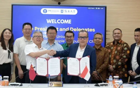 IPB University dan Hainan University Teken MoU untuk Perkuat Riset Tropis, Inovasi, dan Pendidikan