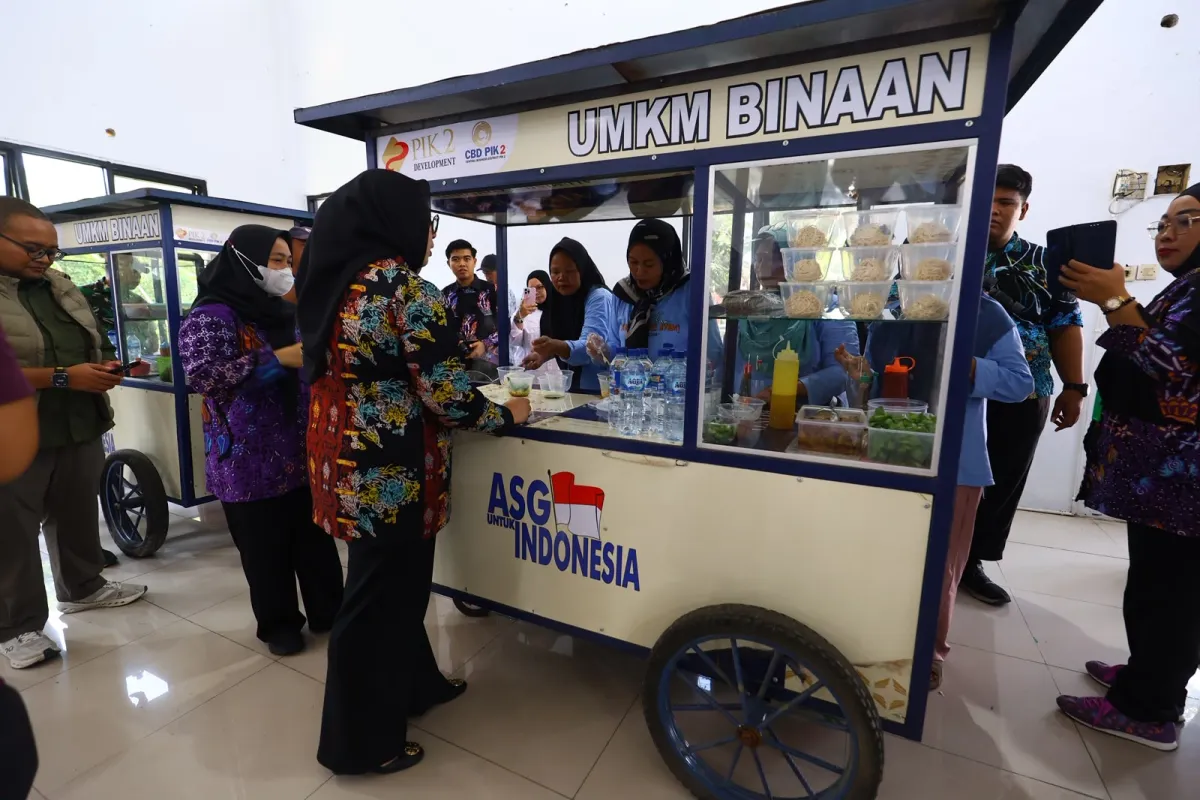 CSR PIK2 dan Disnaker Kabupaten Tangerang Gelar Pelatihan Mie Ayam, Delapan Peserta Terbaik Dapat Bantuan Gerobak