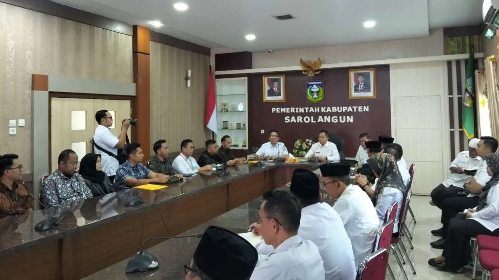 Wabup Sarolangun Pimpin Rakor TPAKD 2026, Dorong Perluasan Akses Keuangan untuk Masyarakat