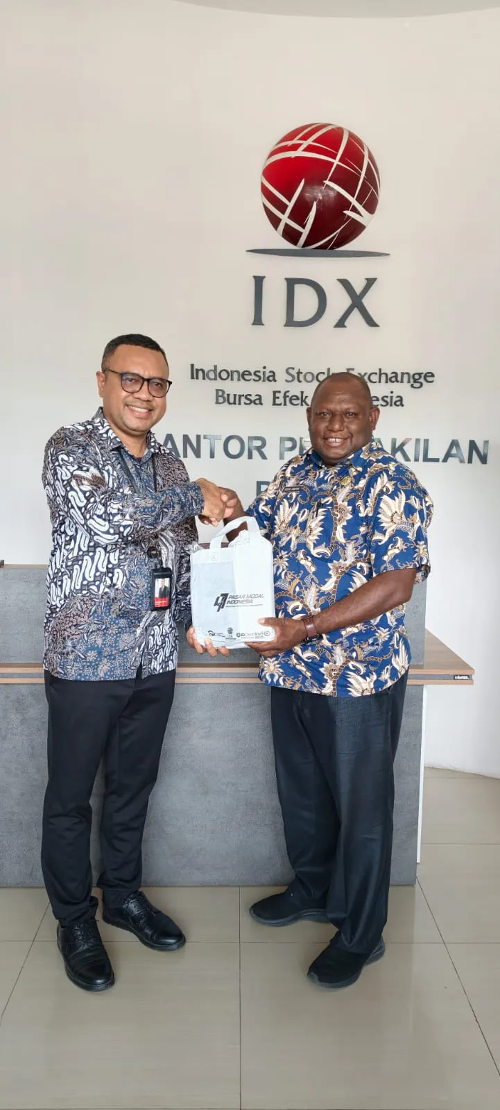 DPMPTSP Kabupaten Jayapura dan BEI Papua Siapkan Tujuh Program Kolaborasi untuk 2026