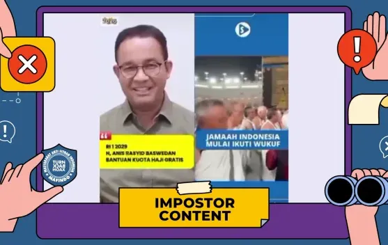 Klaim Kuota Haji Gratis dari Anies Baswedan di Facebook Dipastikan Hoaks