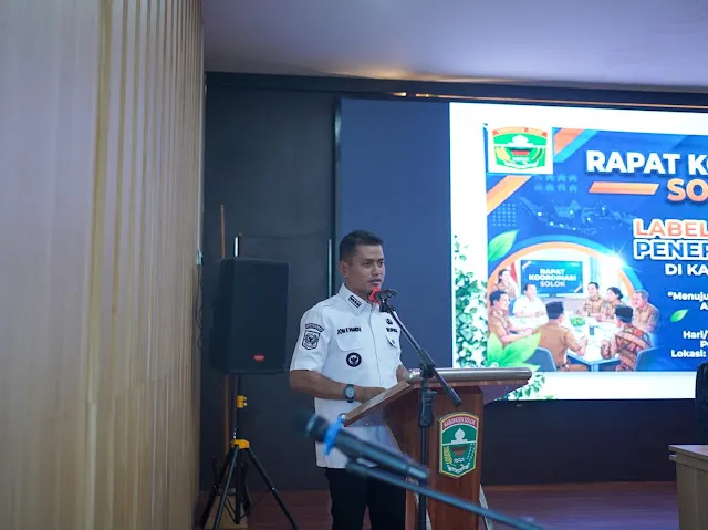 Pemkab Solok Gelar Rakor dan Sosialisasi Labelisasi Rumah Penerima Bansos 2026