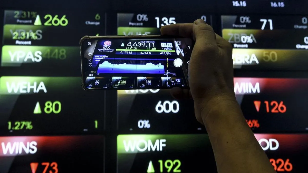 IHSG Ditutup Naik 1,41 Persen ke Level 7.440, Seluruh Sektor Menguat
