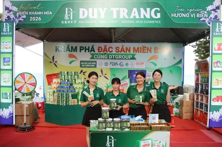 Pameran OCOP di Khanh Hoa Tampilkan Produk Khas dan Kuliner Lokal untuk Wisatawan