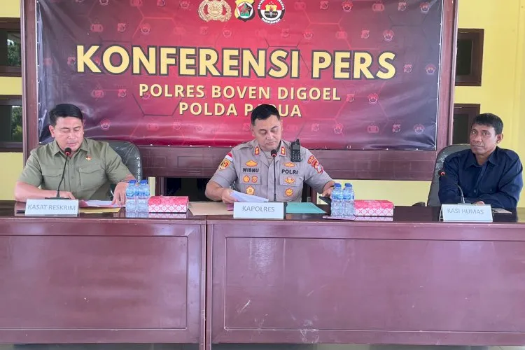 Polres Boven Digoel Klarifikasi Isu Uang Persediaan yang Viral di Media Sosial