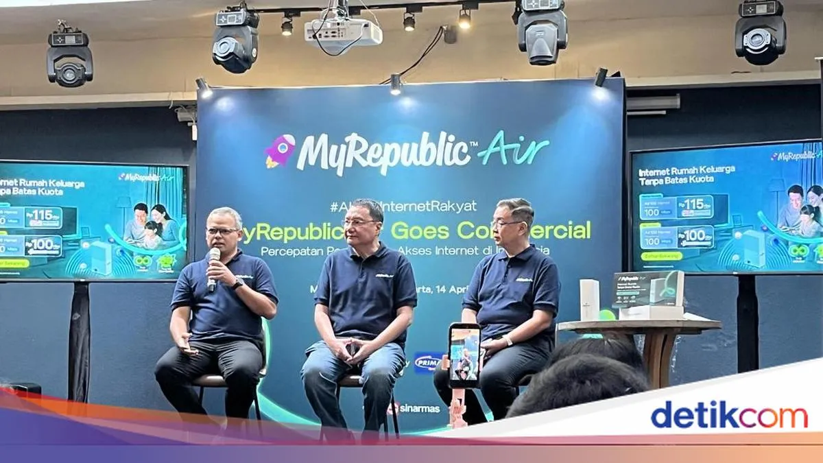 MyRepublic Luncurkan MyRepublic Air, Internet Rumah FWA Mulai Rp 100 Ribuan per Bulan