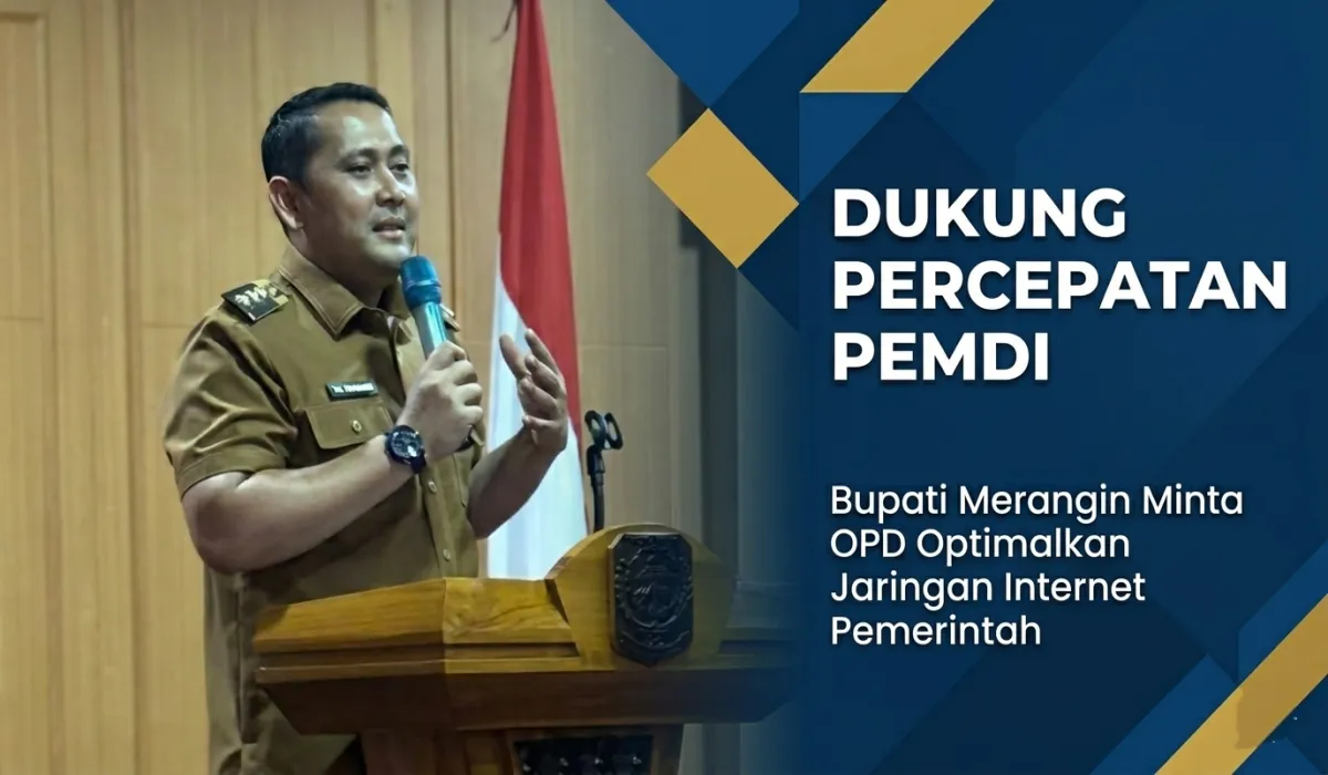 Bupati Merangin Minta OPD Optimalkan Jaringan Internet Pemerintah untuk Percepatan Pemerintahan Digital