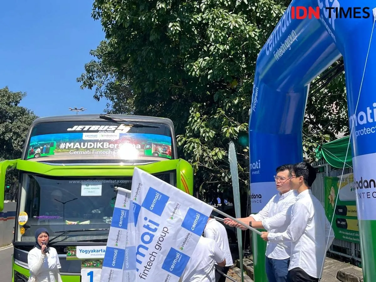 Cermati Fintech Group Gelar Mudik Gratis, Berangkatkan 225 Pemudik ke Jateng dan Jatim
