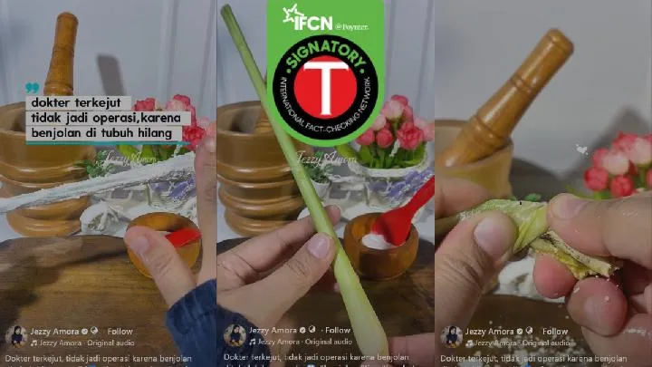 Klaim Ramuan Serai dan Kapur Sirih Bisa Hilangkan Benjolan Tanpa Operasi Dinilai Menyesatkan
