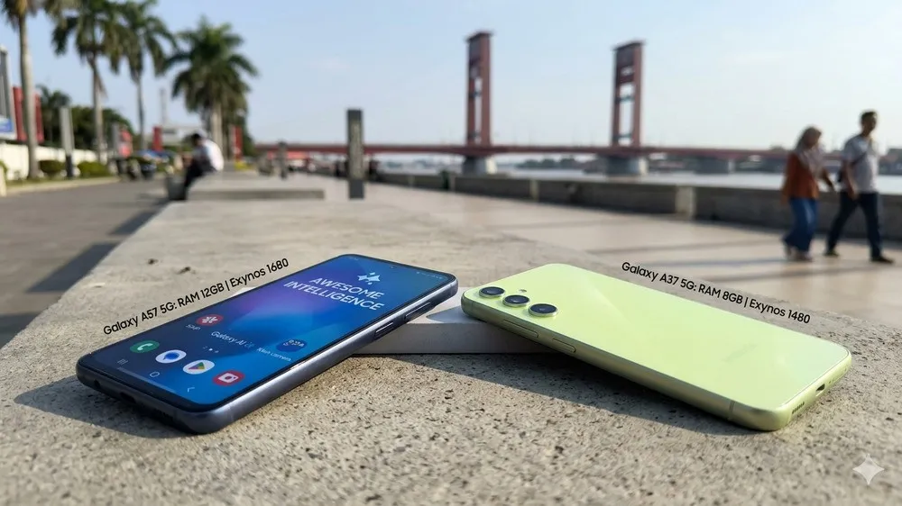 Samsung Luncurkan Galaxy A57 5G dan A37 5G, Bawa Chipset Baru dan Fitur AI di Kelas Menengah