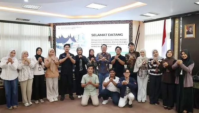 Ketua Komisi IV DPRD Sumbar Soroti Narkoba, Fenomena Sosial, dan Stunting saat Audiensi Mahasiswa Unand
