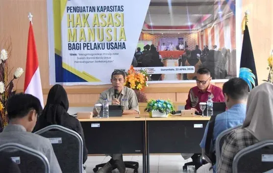 KemenHAM Perkenalkan Aplikasi PRISMA untuk Penilaian Kepatuhan HAM Pelaku Usaha di Gorontalo