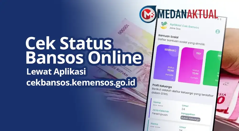 Cara Cek Bansos Kemensos 2026 lewat NIK KTP di Aplikasi dan cekbansos.kemensos.go.id