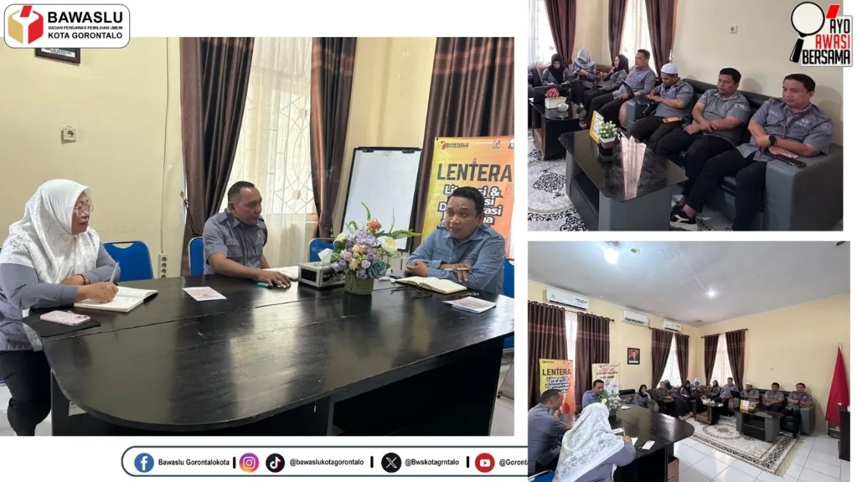 Bawaslu Kota Gorontalo Evaluasi Program P2P, Konsolidasi dengan Parpol, dan Pengelolaan Kehumasan