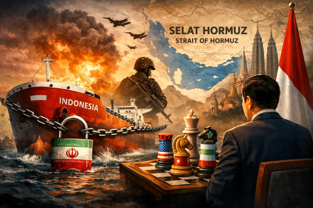 Kapal Tanker Indonesia Sempat Tertahan di Selat Hormuz di Tengah Eskalasi Konflik AS–Israel dan Iran