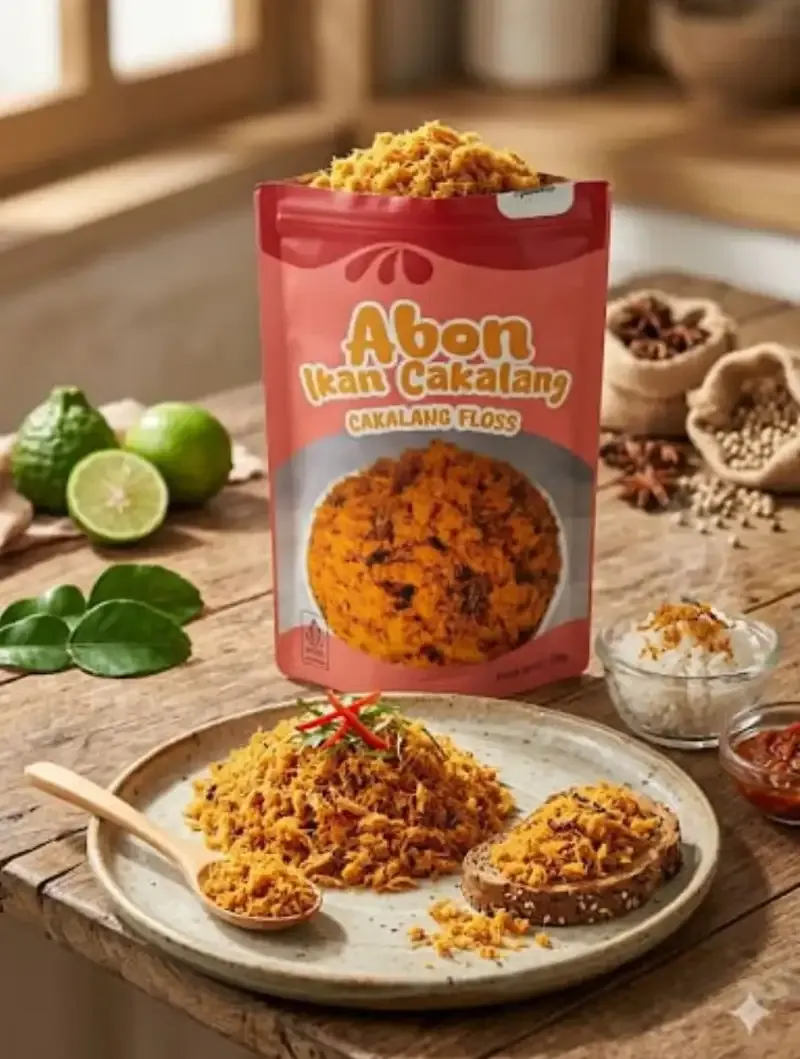 Dapur Kasono Hadirkan Abon Ayam Berbumbu Rempah dan Ragam Olahan Lain