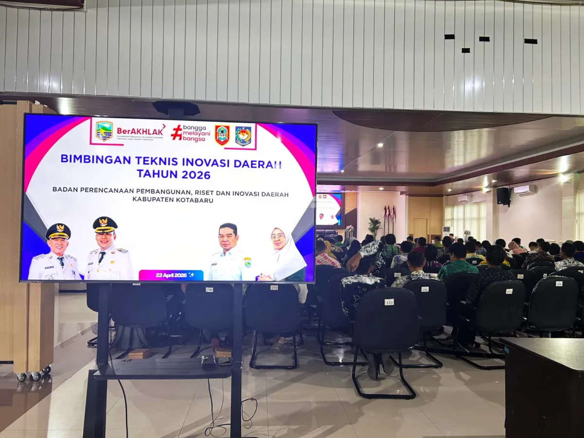 Pemkab Kotabaru Gelar Bimtek Inovasi Daerah dan Luncurkan Aplikasi INOTEKDA