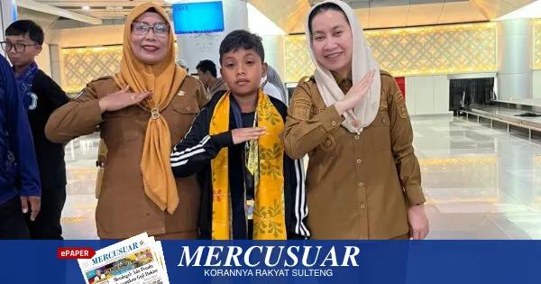 Siswa SDN 3 Palu Azfar Arka Rabbani Siregar Raih Emas di Asia Pacific Cup bersama Skyflash