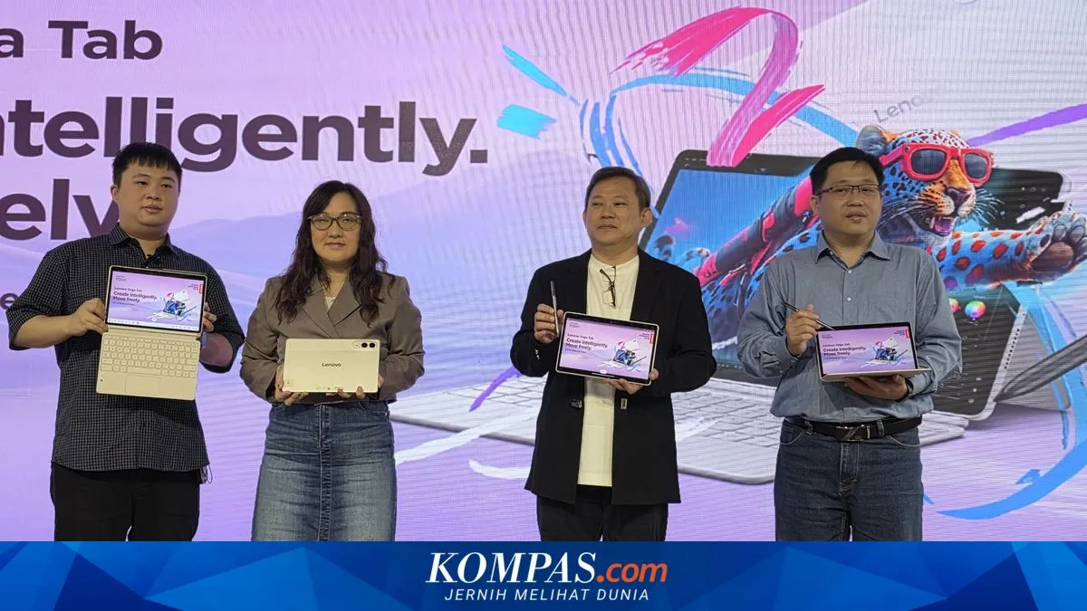 Lenovo Yoga Tab Meluncur di Indonesia, Tablet Android “AI Native” Dibanderol Sekitar Rp 11 Jutaan