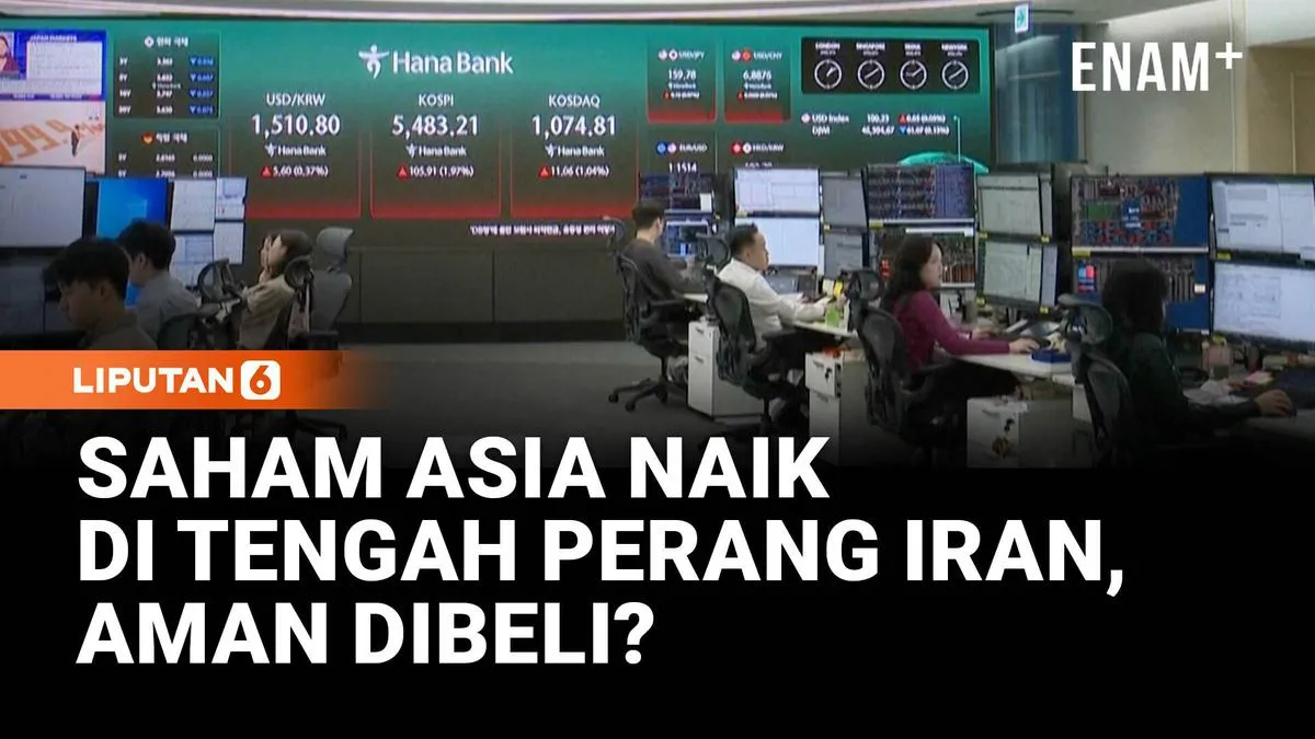 Bursa Saham Asia Menguat di Tengah Ketegangan Iran dan Lonjakan Harga Minyak
