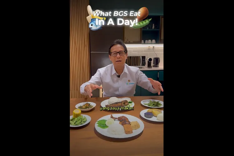 Menkes Budi Gunadi Sadikin Bagikan Menu Makan Sehat Harian yang Rutin Dikonsumsinya