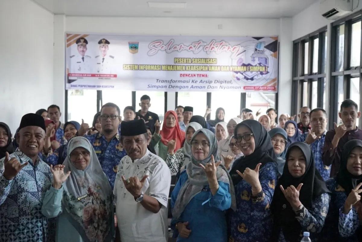 Pemkab Solok Selatan Sosialisasikan Aplikasi SIMPAN untuk Penguatan Arsip Digital OPD