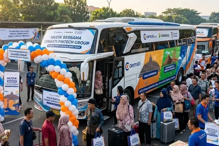 Pendaftaran Mudik Gratis Cermati Fintech Group Ditutup 12 Maret 2026, Keberangkatan 14 Maret