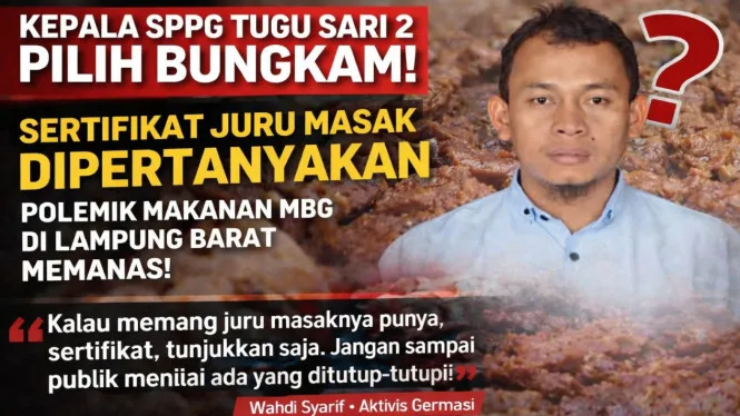 Polemik Menu “Daging Alot” di MBG Lampung Barat, Pengelola SPPG Tugu Sari 2 Belum Beri Klarifikasi