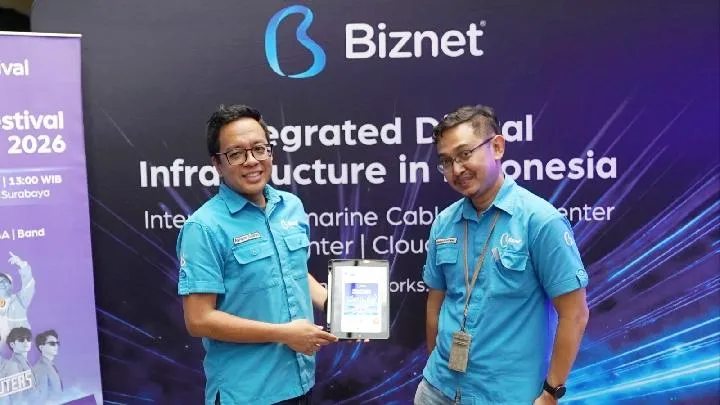 Biznet Perkuat Infrastruktur Digital di Jawa Timur, Dorong Konektivitas dan Gelar Biznet Festival Surabaya 2026