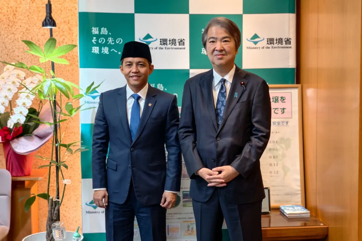 Indonesia–Jepang Bahas Kerja Sama Sister Park dan Peluang Investasi Karbon di Taman Nasional