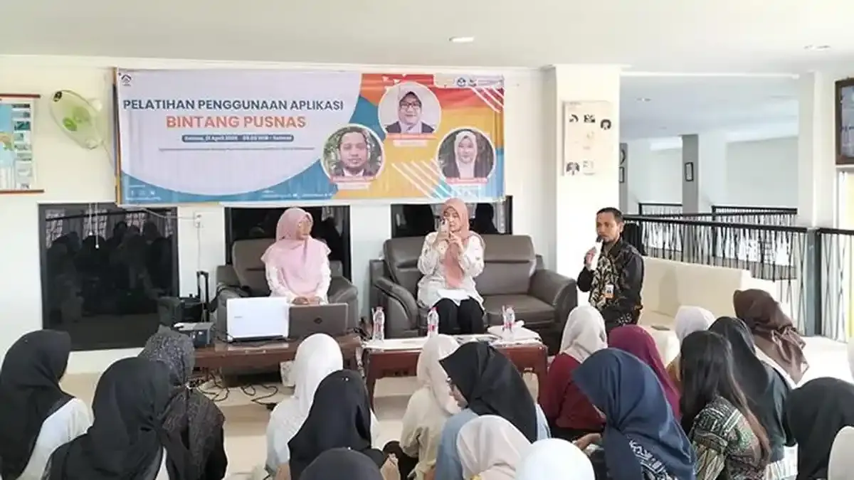 Perpustakaan UBBG Gelar Pelatihan Aplikasi Bintang Pusnas untuk Mahasiswa