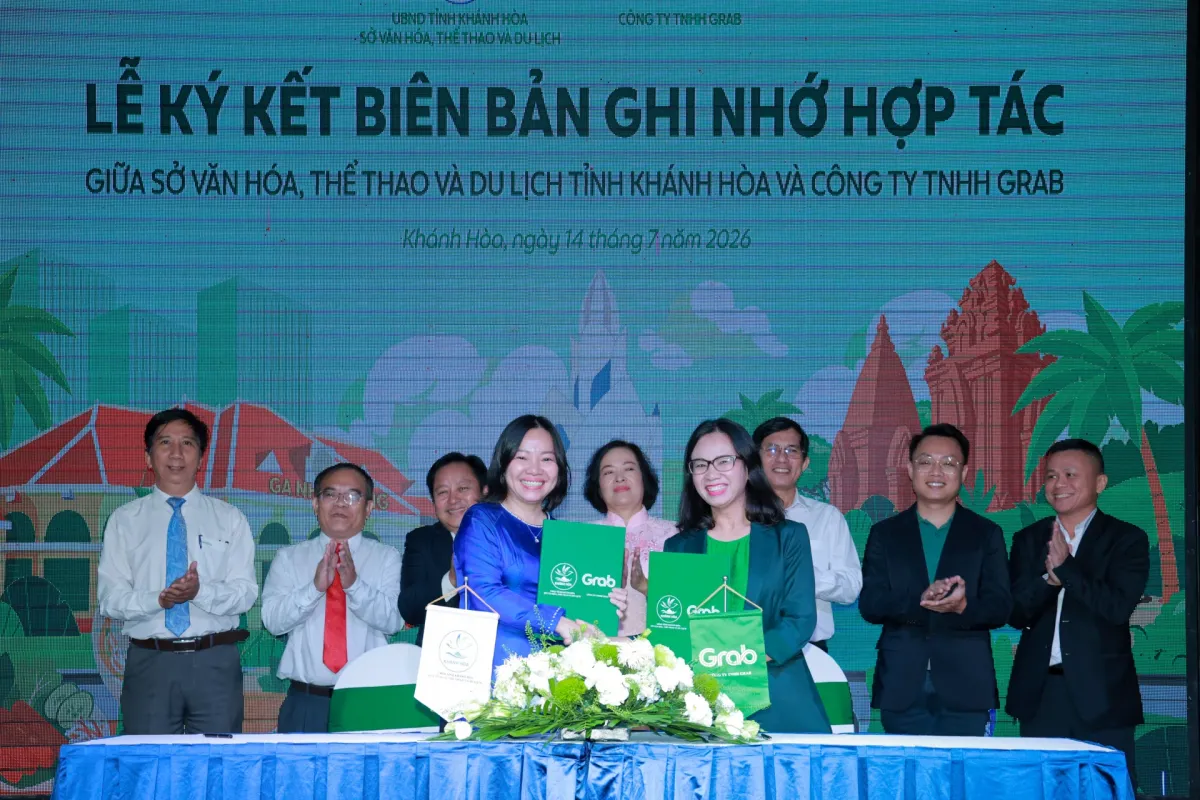 Grab dan Pemprov Khánh Hòa Sepakati Kerja Sama Digitalisasi Pariwisata hingga 2030