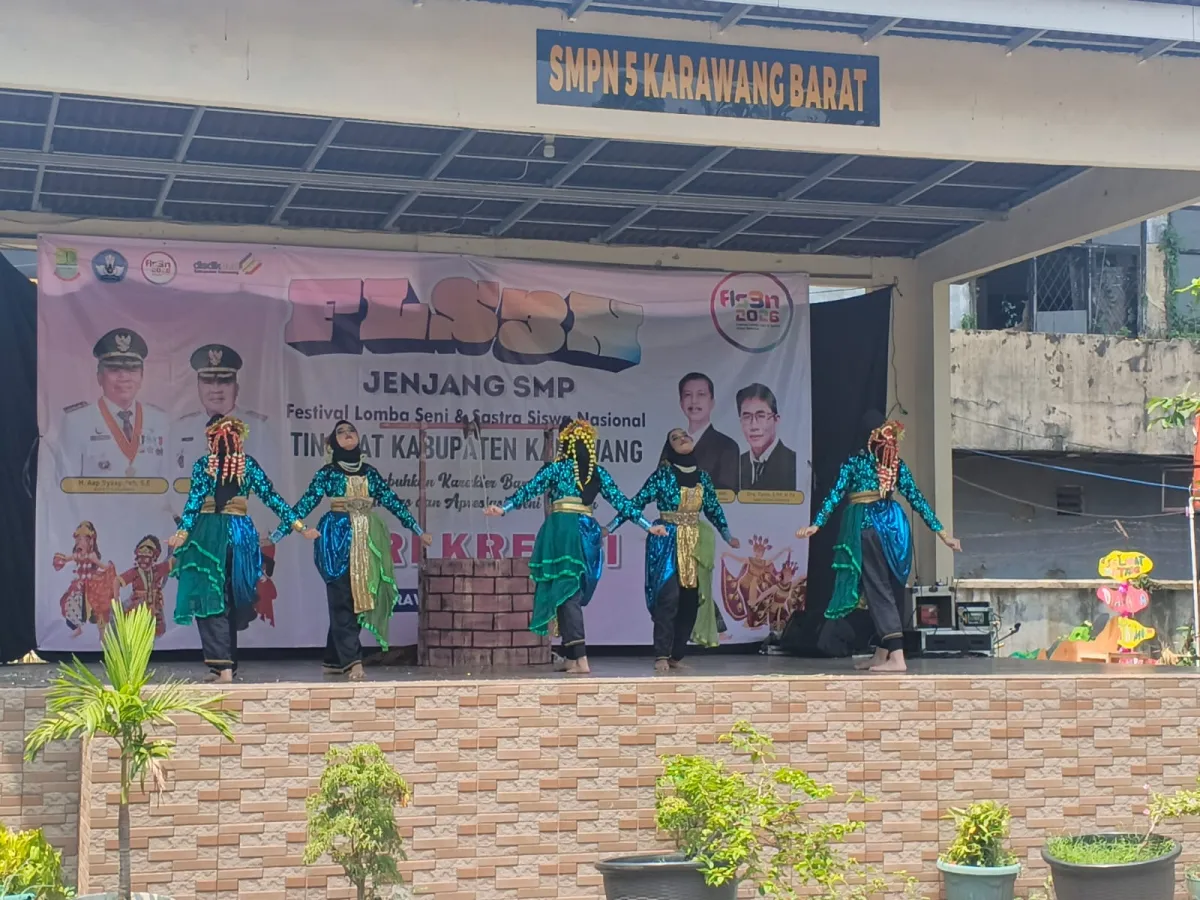 312 Siswa SMP Ikuti FLS3N Karawang 2026, Pertandingkan Delapan Cabang Seni dan Sastra