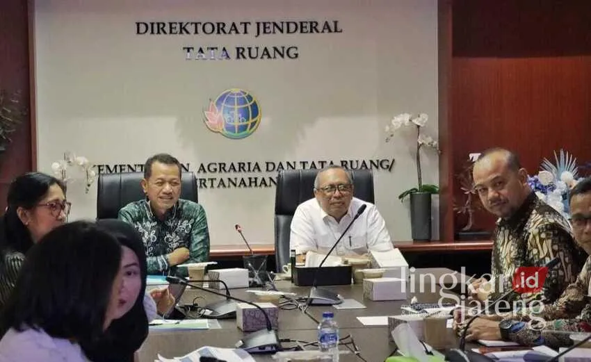 Bupati Kudus Dorong Kementerian ATR/BPN Percepat Penetapan LP2B dan Integrasi ke RTRW